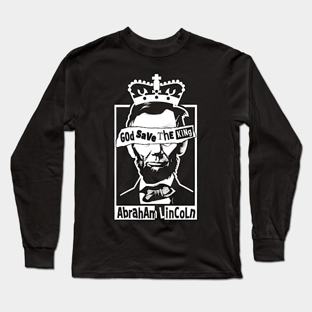 Funny Abraham Lincoln Long Sleeve T-Shirt by Tshirt Samurai